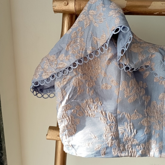 Forever New Blouse Brocade Top - Picture 5 of 16